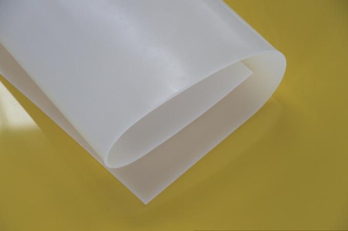 Transparent Non Slip Silicone Rubber Sheet High Temperature Resistance ...