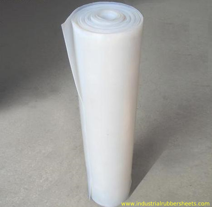 100 Food Grade White Rubber Sheet / Silicone Gasket Sheet 0.150mm