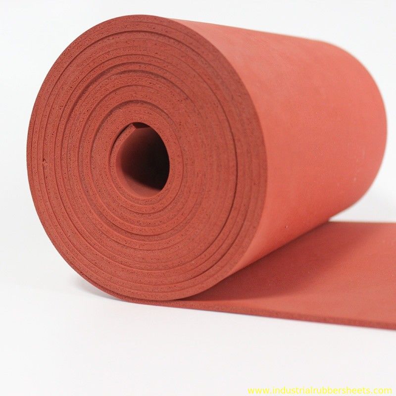 Close Cell Silicone Rubber Sheet Impression Fabric Surface 0.5 1.0g