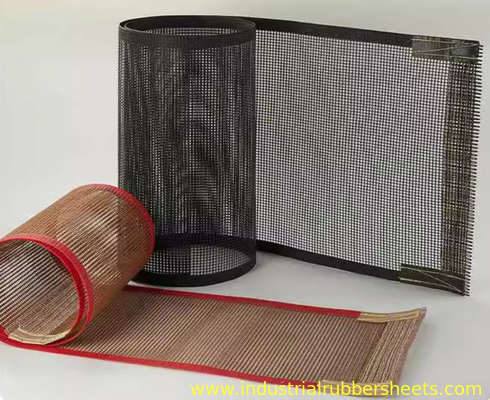 Up To 260°C Temperature Resistant PTFE Mesh Belt For Microwaves