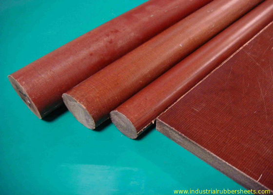 Good Insulation Cotton / Paper Phenolic Rod Smooth Length 1 - 3m