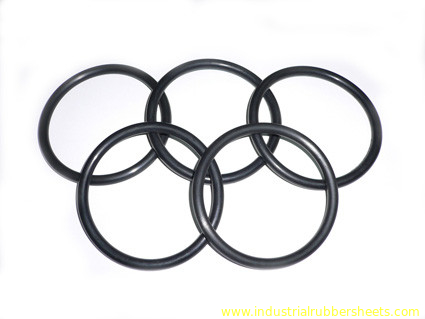 Black NBR O Ring , 8-12Mpa Silicone Rubber Washers for Industrial Seal