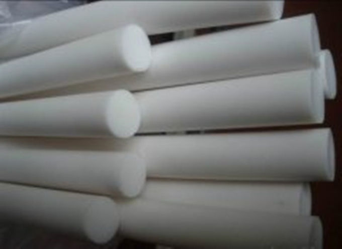 Premium Grade 100% Virgin PTFE Rod / White PTFE Rod With Corrosion Resistance