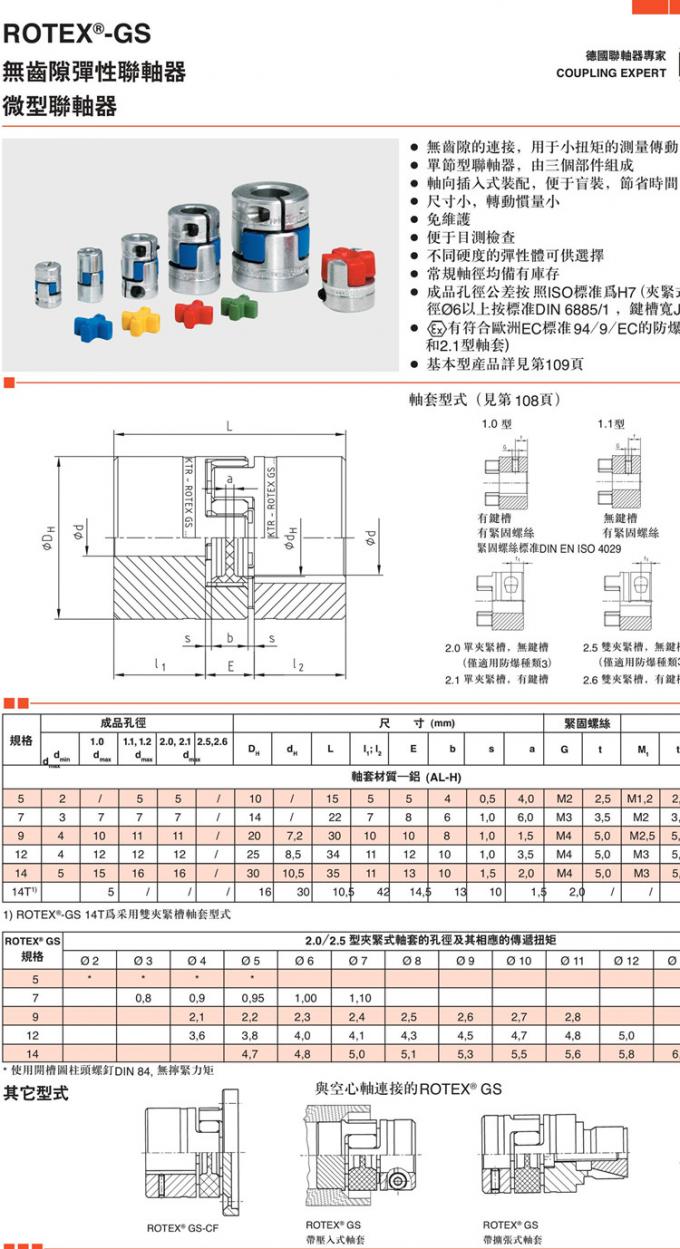 Nylon Sleeve Polyurethane Coupling Jaw / Spider Structure Natural Color