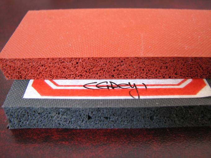 1 10mm x 1 1.5m x 10m Silicone Foam Sheet , Silicone Sponge Sheet
