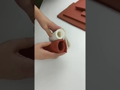 Silicone Sponge Sheet Silicone Foam Sheet Rubber Sponge Sheet With Red White Black Grey Color