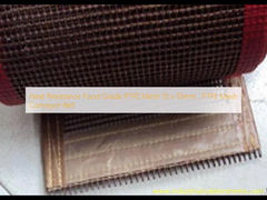 Heat Resistance Food Grade PTFE Mesh 10 x 10mm , PTFE Mesh Conveyor Belt