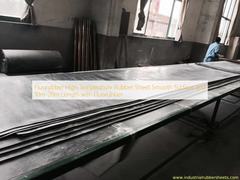 Fluorubber High Temperature Rubber Sheet Smooth Surface and 10m-20m Length with Fluorubber