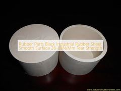 Rubber Parts Black Industrial Rubber Sheet Smooth Surface 26-68N/Mm Tear Strength