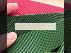 1 Ply Green Pvc Conveyor Belt Material Industrial For Tobacco Making