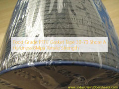 Food Grade PTFE Gasket Tape 30-70 Shore A Hardness 8Mpa Tensile Strength