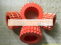 4H-11H Hytrel Coupling Element by Dupont Hypalon Material  with Red color