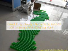 Colorful High Strength Nylon Plastic Rod 300 - 500mm Length With ROHS Standard