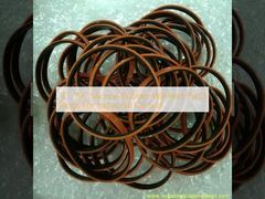 TC / SC Silicone Rubber Washers Pu O Rings For Industrial Oil Seal