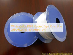 White Color PTFE Gasket Tape One Side Adhesive For Industrial Seal