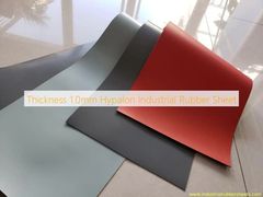 Thickness 1.0mm Hypalon Industrial Rubber Sheet
