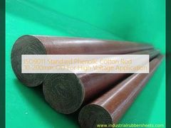 ISO9011 Standard Phenolic Cotton Rod 10-200mm OD For High Voltage Application