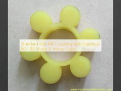 Standard Size Mt Coupling with Hardness 90 - 98 Shore A Yellow Color