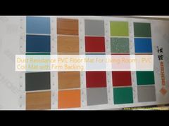 Dust Resistance PVC Floor Mat For Living Room , PVC Coil Mat with Firm Backing