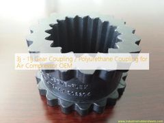 3j - 11j Gear Coupling / Polyurethane Coupling for Air Compressor OEM