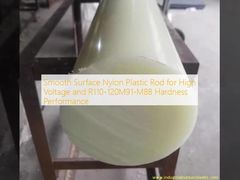 Smooth Surface Nylon Plastic Rod for High Voltage and R110-120M91-M88 Hardness Performance