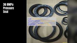 Industrial Oil Seal 36.8MPa Pressure Custom Size