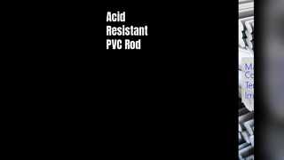 PVC Rod 10-300mm Acid Alkali Resistant