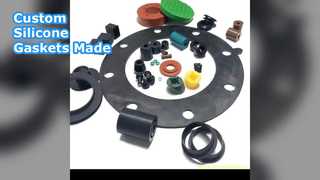 Custom Silicone Washers Gaskets Made To Order