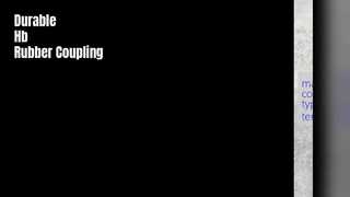 Hb Rubber Coupling 8-12Mpa High Tensile Strength