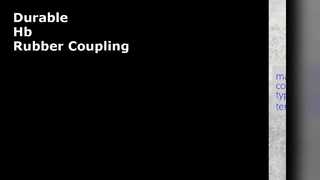 Hb Rubber Coupling for Industrial Shafts