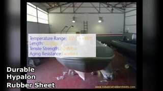Hypalon Rubber Sheet For Extreme Durability