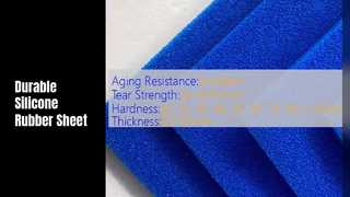 2mm Silicone Rubber Sheet 10-80 Shore A