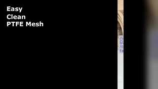 White PTFE Mesh 10x10mm Easy Clean