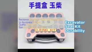 Excavator O-Ring Seal Kit Pressure Temp Resistant