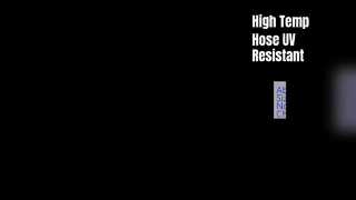 High Temp Hose 1mm x 2mm 100m UV Resistant