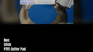 Custom PTFE Cutter Pad 260C Heat Resistant Non Stick