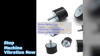 Rubber Shock Mounts Stop Machine Vibration