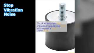 Rubber Mounts Stop Vibration Noise