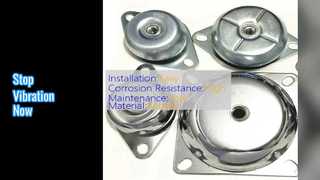 Durable Black Rubber Shock Mounts Vibration Dampening