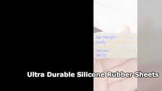 High Tear Resistant Silicone Rubber Sheet for Industrial Use