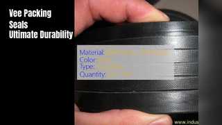 Hydraulic Vee Packing Seals NBR FKM PTFE