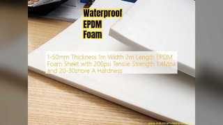 EPDM Foam Sheet Waterproof Durable