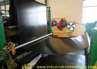 4 - 16Mpa Construction Industrial NBR Rubber Sheeting Roll , Black Rubber Sheet