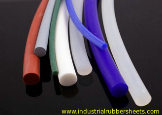 Industrial Grade Translucent Silicone Tube Extrusion , Silicone Profile / Cord / Seal