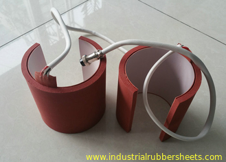 350W , 220 - 240V Silicone Rubber Heater , Silicone Heater Pad , Silicone Rubber Mug