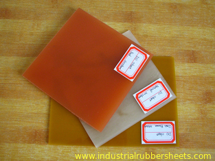 Colorful Polyurethane Sheet / Smooth PU Sheet 35-155KN/M Good Machining