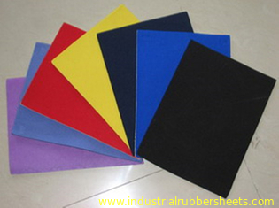 Black 100% Virgin Neoprene Rubber Sheet / Industrial Grade Neoprene Lining
