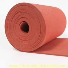 Close Cell Silicone Rubber Sheet Impression Fabric Surface 0.5 - 1.0g/Cm3 Density