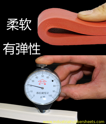 Custom Size Silicone Sponge Stripe White Red Color Close Cell Silicone Foam Stripe for Door Seal with Smooth Surface