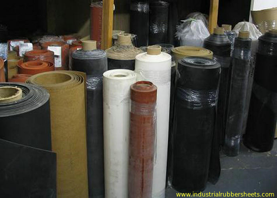 Industrial Rubber Sheet Hypalon Rubber Sheet with Tensile Strength 4-12Mpa Hardness 40-80 Shore A and Elongation 300%